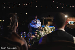 Glamorous beach side wedding reception. Glamorous beach side wedding reception.