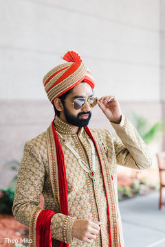 Groom looking sharp Groom looking sharp