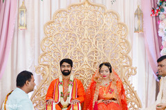 Indian wedding during the ceremony Indian wedding during the ceremony