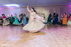 Indian bride performing Indian bride performing