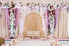 See this dazzling mandap decor See this dazzling mandap decor