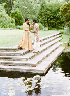 Dazzling photo of bride and groom during the photo shoot Dazzling photo of bride and groom during the photo shoot