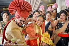 Indian groom and guests Indian groom and guests
