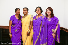 Maharani posing with the lovely bridesmaids Maharani posing with the lovely bridesmaids