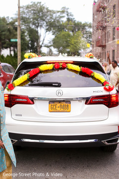 Indian couple getaway car Indian couple getaway car