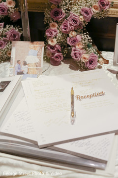 Indian wedding reception guest book Indian wedding reception guest book