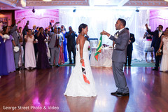 Indian bride and groom first dance capture Indian bride and groom first dance capture