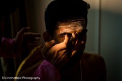 Raja getting ready for the pre wedding rituals Raja getting ready for the pre wedding rituals