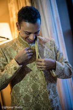 Indian groom wearing the sherwani Indian groom wearing the sherwani