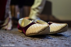 Shoes used by Indian groom at the ceremony Shoes used by Indian groom at the ceremony