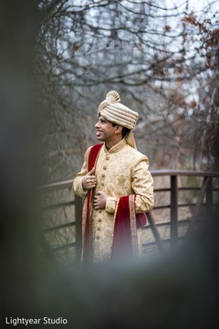 Indian groom looking great for pictures Indian groom looking great for pictures