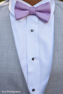 Lovely Indian groom's ceremony bowtie. Lovely Indian groom's ceremony bowtie.