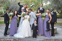 Fun capture of Indian lovebirds with bridesmaids and groomsmen. Fun capture of Indian lovebirds with bridesmaids and groomsmen.