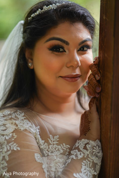 Indian bride's sweet photography. Indian bride's sweet photography.