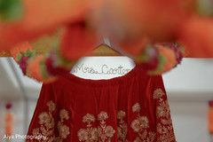 Marvelous Indian bridal personalized hanger. Marvelous Indian bridal personalized hanger.