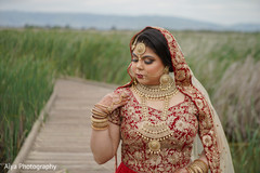 Extraordinary Indian bridal traditional ceremony look. Extraordinary Indian bridal traditional ceremony look.