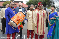 Indian groom at his baraat celebration. Indian groom at his baraat celebration.