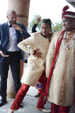 Indian bestmand dancing at baraat. Indian bestmand dancing at baraat.