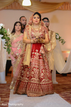 Maharani making her entrance to wedding ceremony. Maharani making her entrance to wedding ceremony.