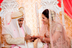 Indian couple during the ceremony Indian couple during the ceremony