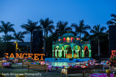Marvelous Indian Sangeet venue decoration. Marvelous Indian Sangeet venue decoration.