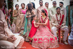 Gorgeous Indian couple at ceremony ritual capture. Gorgeous Indian couple at ceremony ritual capture.