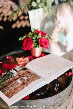 Magnificent Indian wedding guests book. Magnificent Indian wedding guests book.