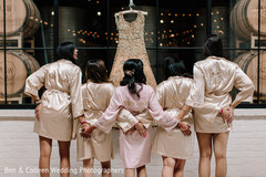 Fun capture of Indian bridesmaids and bride. Fun capture of Indian bridesmaids and bride.
