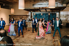 See this upbeat Indian wedding reception dance. See this upbeat Indian wedding reception dance.