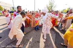 Incredible Indian groom's baraat dance capture. Incredible Indian groom's baraat dance capture.