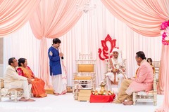 Indian groom at his var Aagman ritual. Indian groom at his var Aagman ritual.