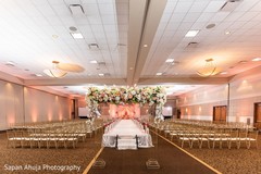 Stunning Indian wedding mandap decoration. Stunning Indian wedding mandap decoration.