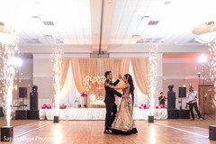 Indian couple reception dance capture. Indian couple reception dance capture.
