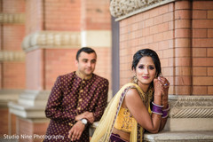 Indian bride looking stunning outdoors Indian bride looking stunning outdoors