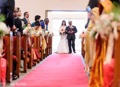 Maharani making her entrance to wedding Christian ceremony. Maharani making her entrance to wedding Christian ceremony.