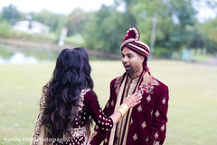 Suprised Raja greeting the Maharani Suprised Raja greeting the Maharani