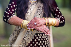 Indian bride's lengha and mehndi Indian bride's lengha and mehndi