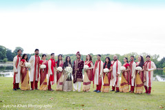 Gorgeous shot of Indian bridesmaids and groomsmen Gorgeous shot of Indian bridesmaids and groomsmen