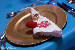 Details of the table at the reception venue Details of the table at the reception venue