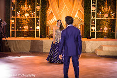 Indian wedding reception first dance. Indian wedding reception first dance.