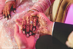 Mehndi design of the Indian bride and groom Mehndi design of the Indian bride and groom