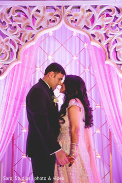 Maharani and Indian groom having a tender moment Maharani and Indian groom having a tender moment
