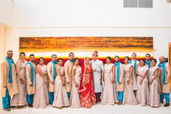Maharani and Raja posing with special guests Maharani and Raja posing with special guests