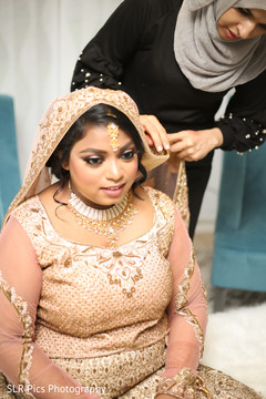Bride getting ready for her big day Bride getting ready for her big day