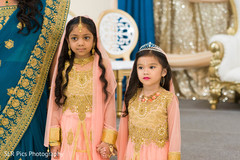 Enchanting kid guests at the ceremony Enchanting kid guests at the ceremony