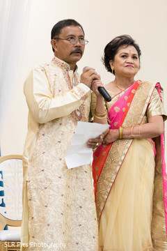 Special family guests delivering a message for guests Special family guests delivering a message for guests