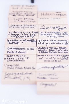 Messages to the newlyweds Messages to the newlyweds
