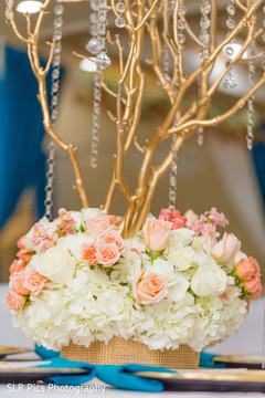 Floral arrangement details of the bash Floral arrangement details of the bash
