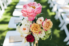 Floral arrangement details of the bash Floral arrangement details of the bash