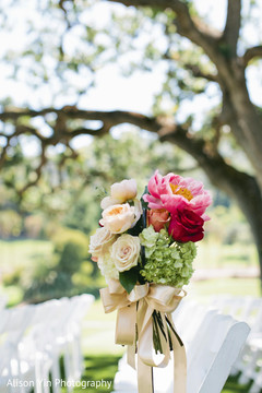 Floral design at the ceremony Floral design at the ceremony